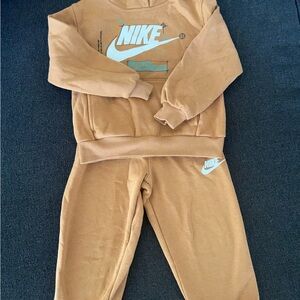 Nike Kids Camel Sweatpants Set
